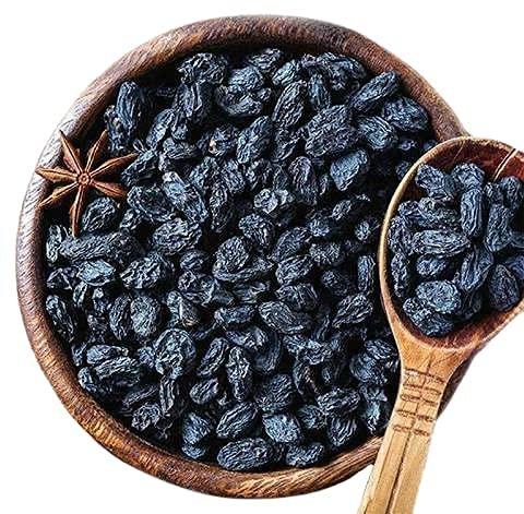Kala Munakka (With Seed) – Kaali Daakh - Black Raisins | Kali Kishmish - Dry Fruits | Rich in Iron & Natural, Sweet & Healthy Dry Fruits by keshav keshari