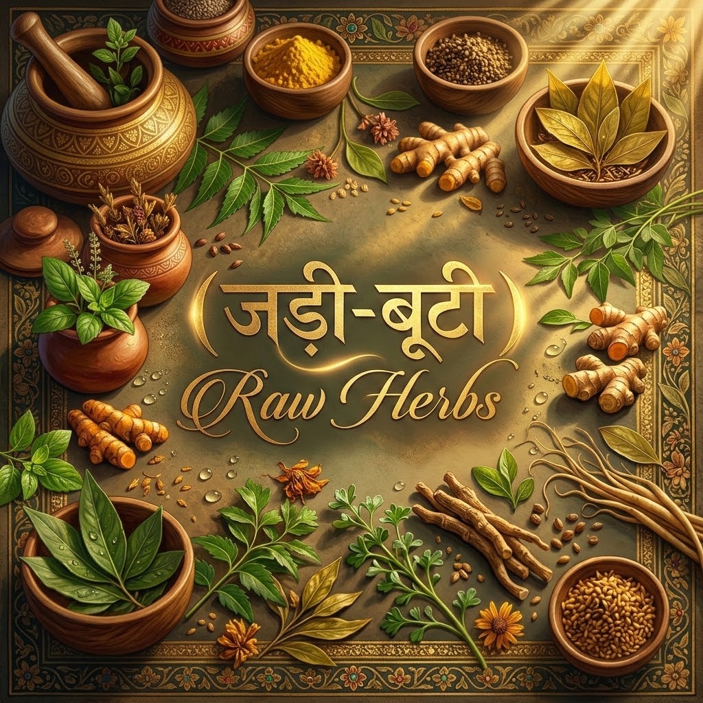 Raw Herbs (jadi buti)