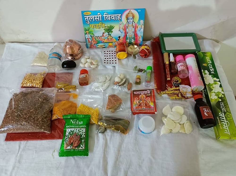 Tulsi Mata Vivah Poojan Samagri Kit by keshavkeshari