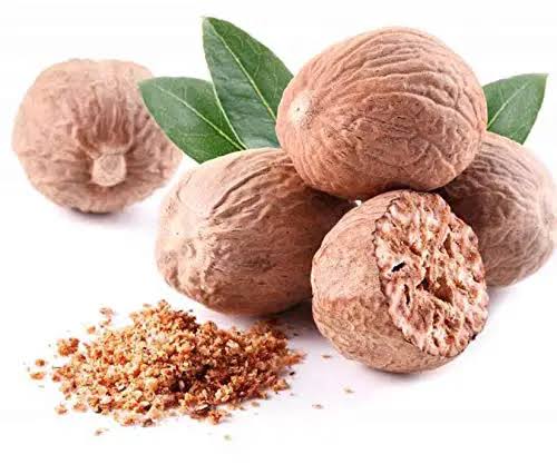 Keshav Keshari Whole Nutmeg (Jaifal) | Grown in Idukki, Kerala | Premium Whole Nutmeg Seeds | Rich Aroma, Strong Flavor & Essential Oil Rich | Ideal for Sweets, Desserts, Milk & Spice Blends