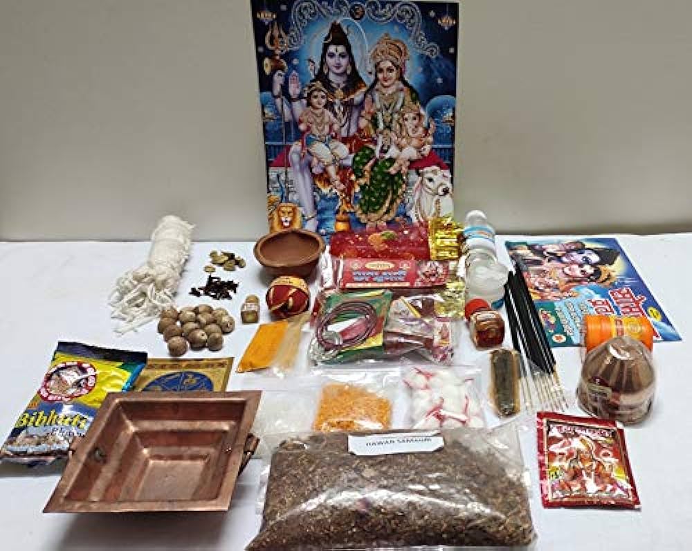 Solah Somvar Udhyapan Pooja Samagri by Keshav Keshari