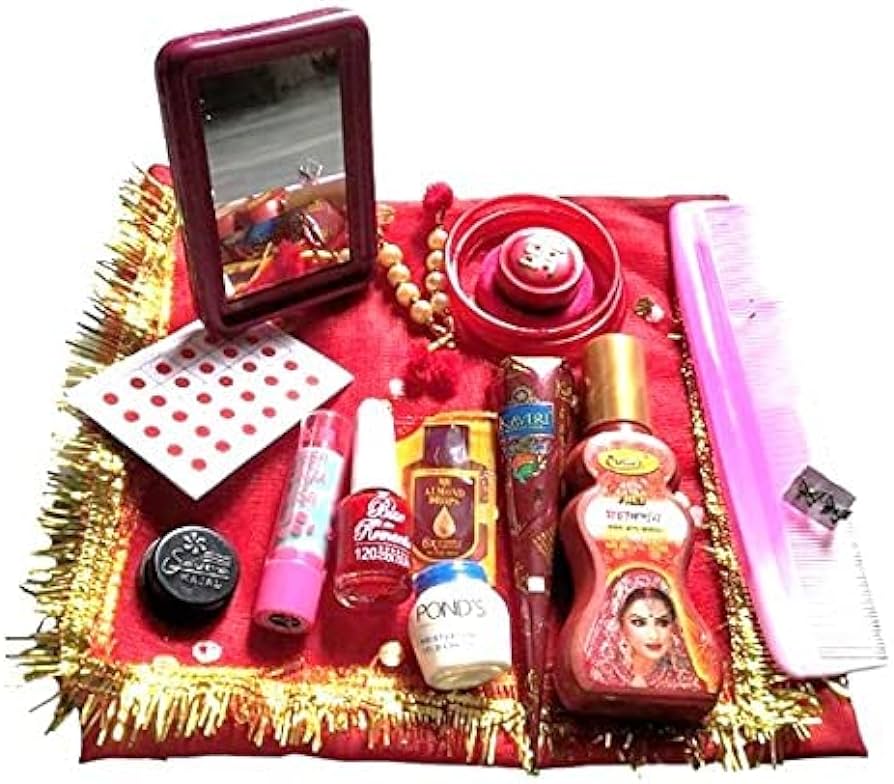 16 Shringar Samagri For Devi Maa Pooja by Keshav Keshari