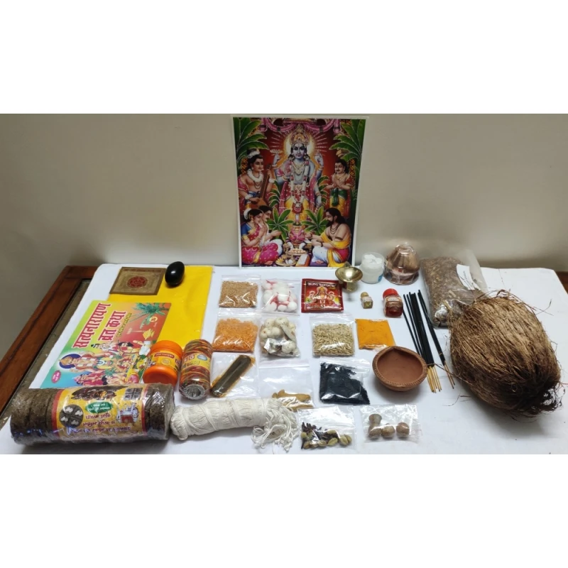 Satyanarayan Katha Pooja kit by Keshav Keshari